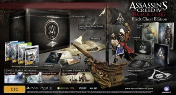 Assassins Creed IV 4 Black Flag The Black Chest Edition Xbox ONE - Click Image to Close